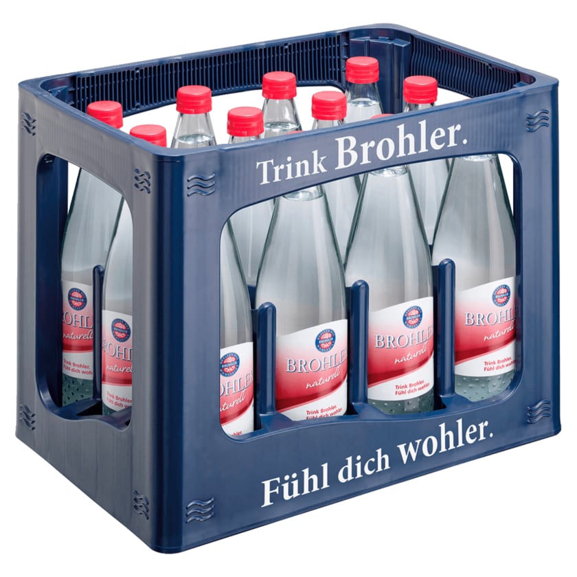 Brohler Mineralwasser Naturelle 12x0,75l